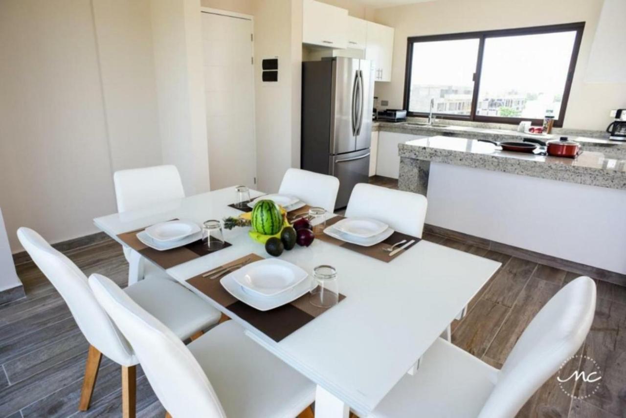 Penthouse Blue Luxury La Veleta Apartment Тулум Екстериор снимка