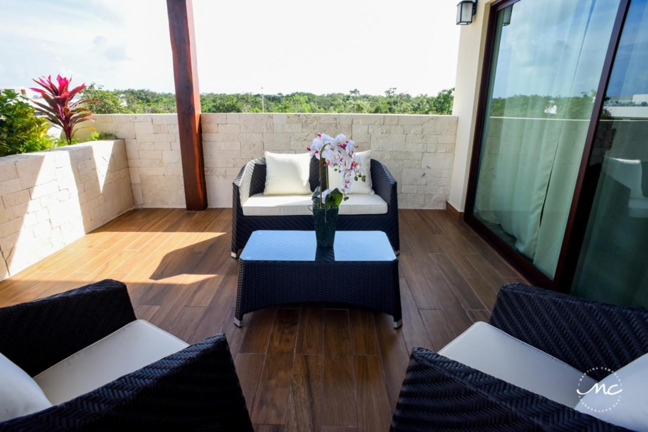 Penthouse Blue Luxury La Veleta Apartment Тулум Екстериор снимка